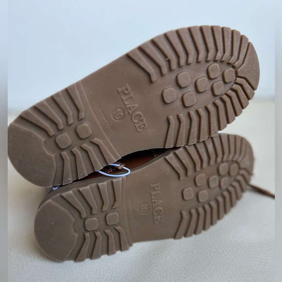 The Children’s Place Toddler Boys Lace Up Boots 10 - Picture 9 of 9